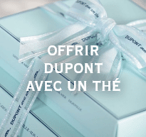 illustration offrir Dupont avec un thé