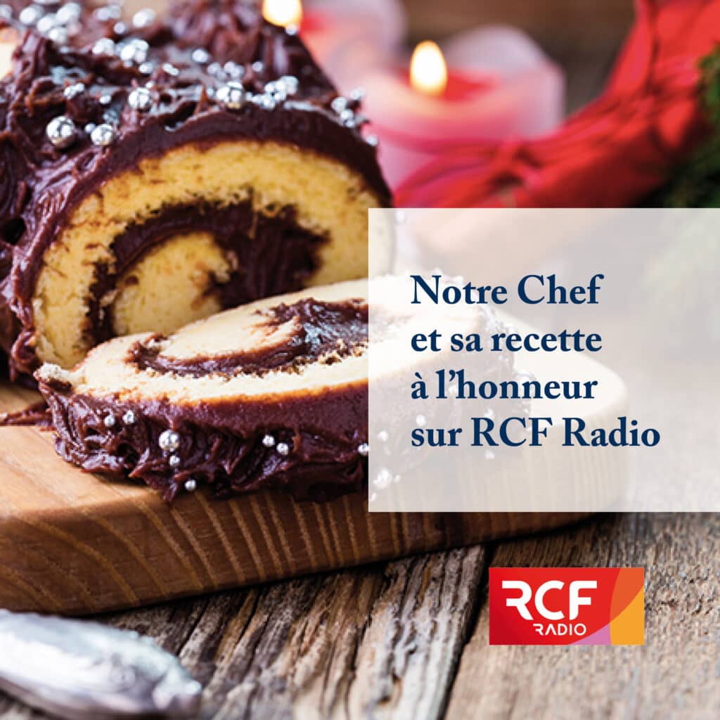 Notre Chef pâtissier en direct de RCF Radio !